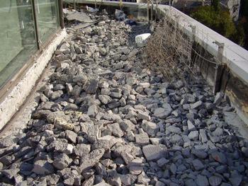Демонтаж бетонного покрытия